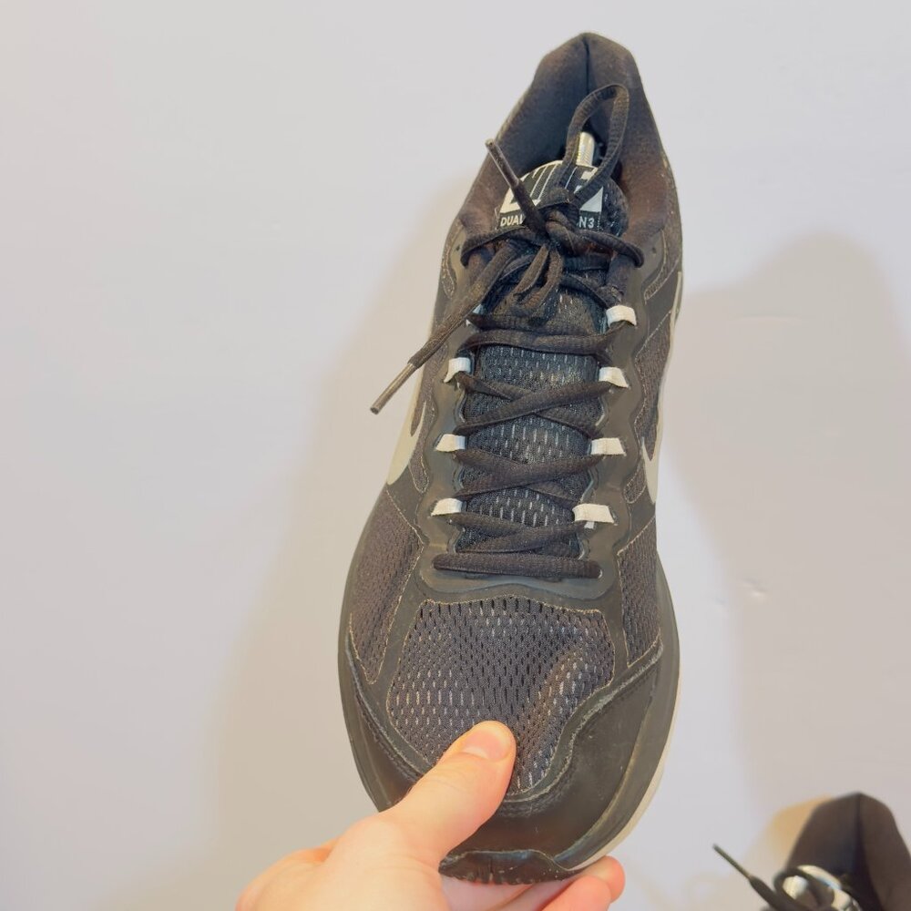 Nike Dual Fusion Run 3 Black Men’s Size 12 Running Athletic Shoes Sneakers - Picture 13 of 16